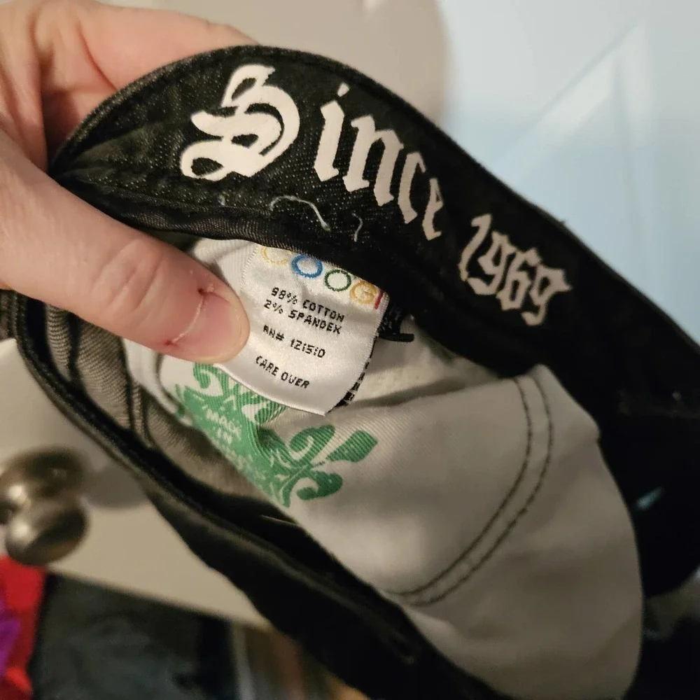 Coogi black rhinestone denim Size 13/14‎